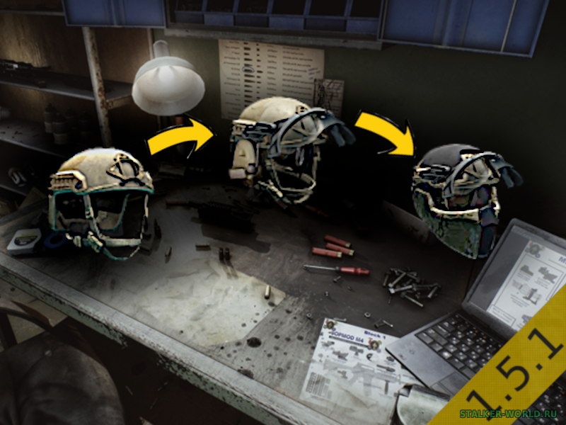 EFT modular helmets