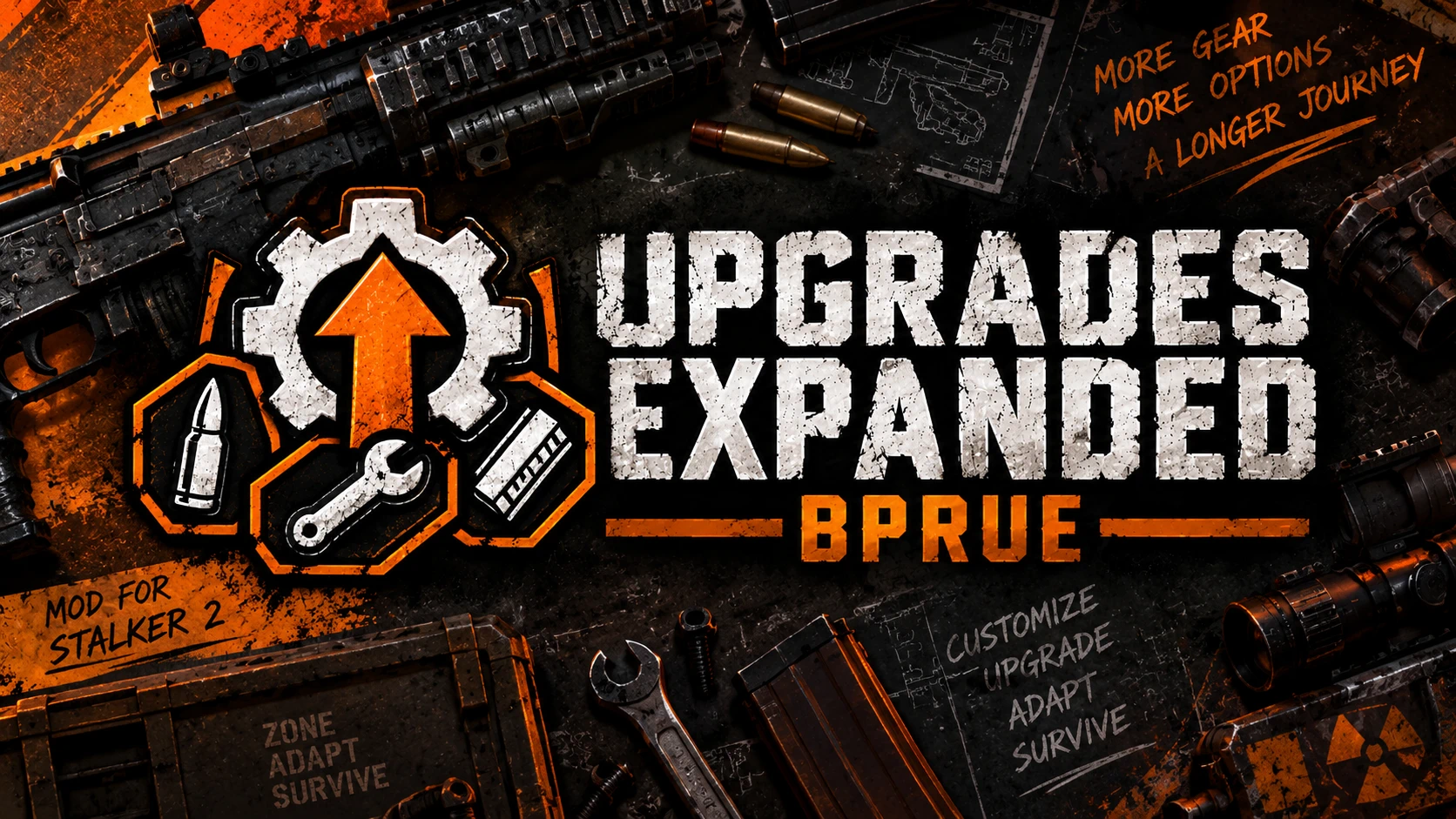 Upgrades Expanded — улучшения оружия и брони
