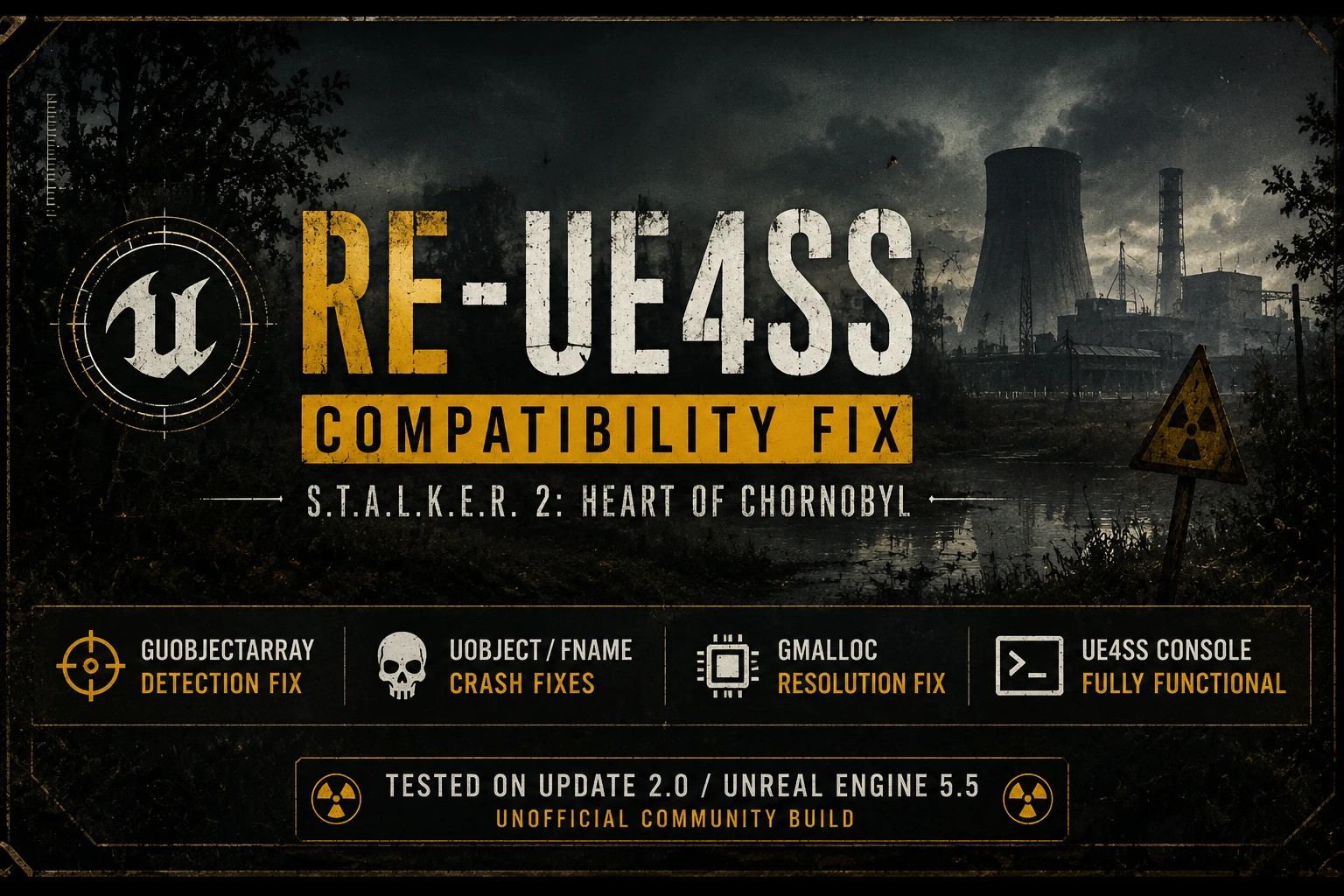 S.T.A.L.K.E.R. 2 «RE-UE4SS Compatibility Fix»