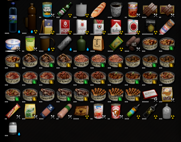 [DLTX] STALKER Realistic Food and Drink Use Rebalance