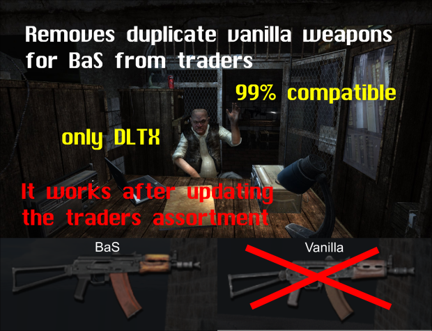 [DLTX]Removing Duplicate Vanilla Weapons For BaS