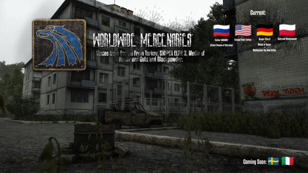 Worldwide Mercs — многоязычная озвучка наемников