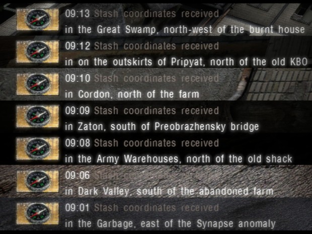 Descriptive Stash Coordinates