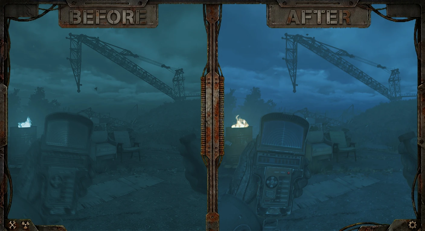 S.T.A.L.K.E.R. 2 — улучшенные ПНВ с цветом и разными поколениями