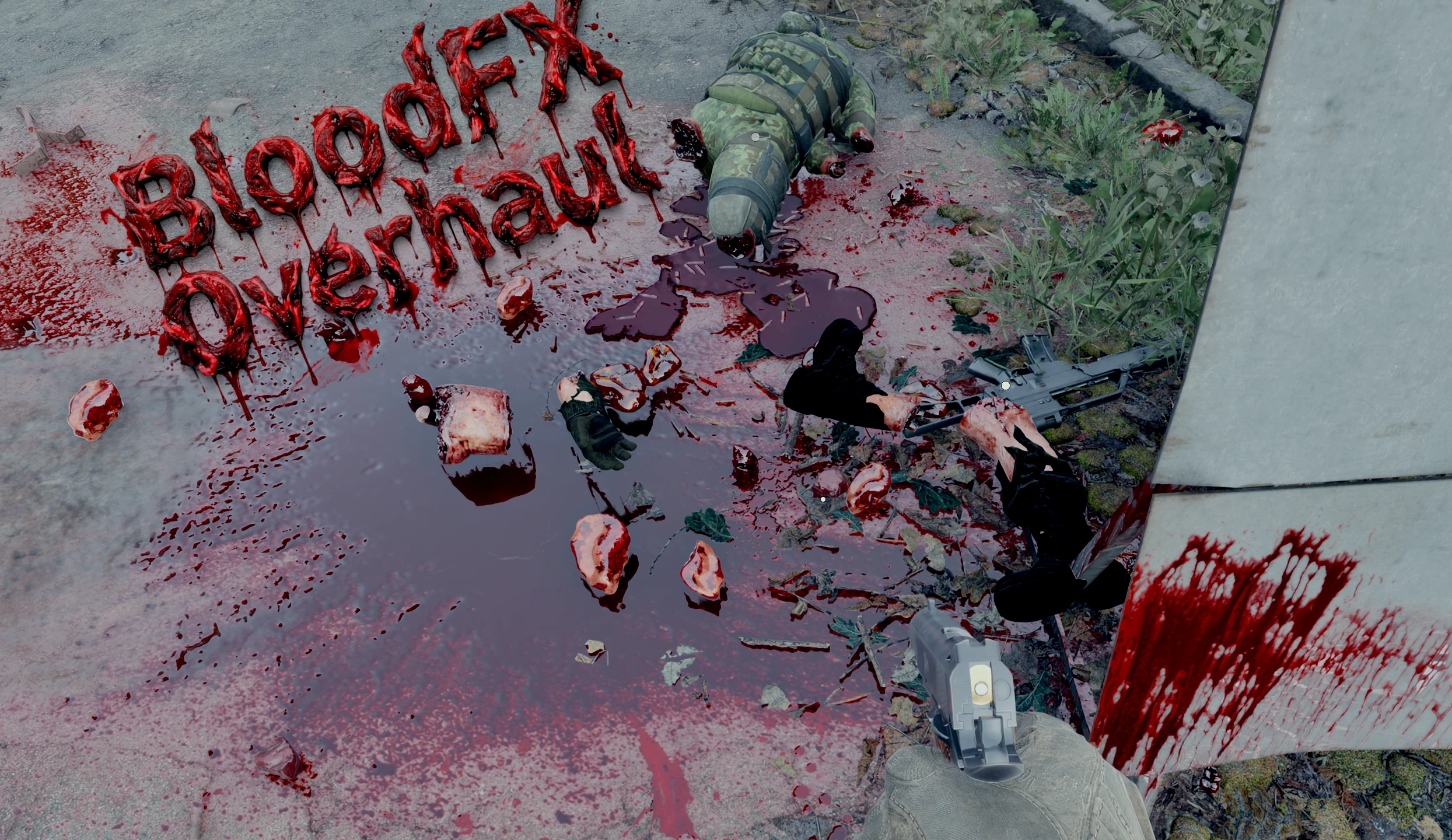 BloodFX Gore Overhaul — переработка крови и расчленения
