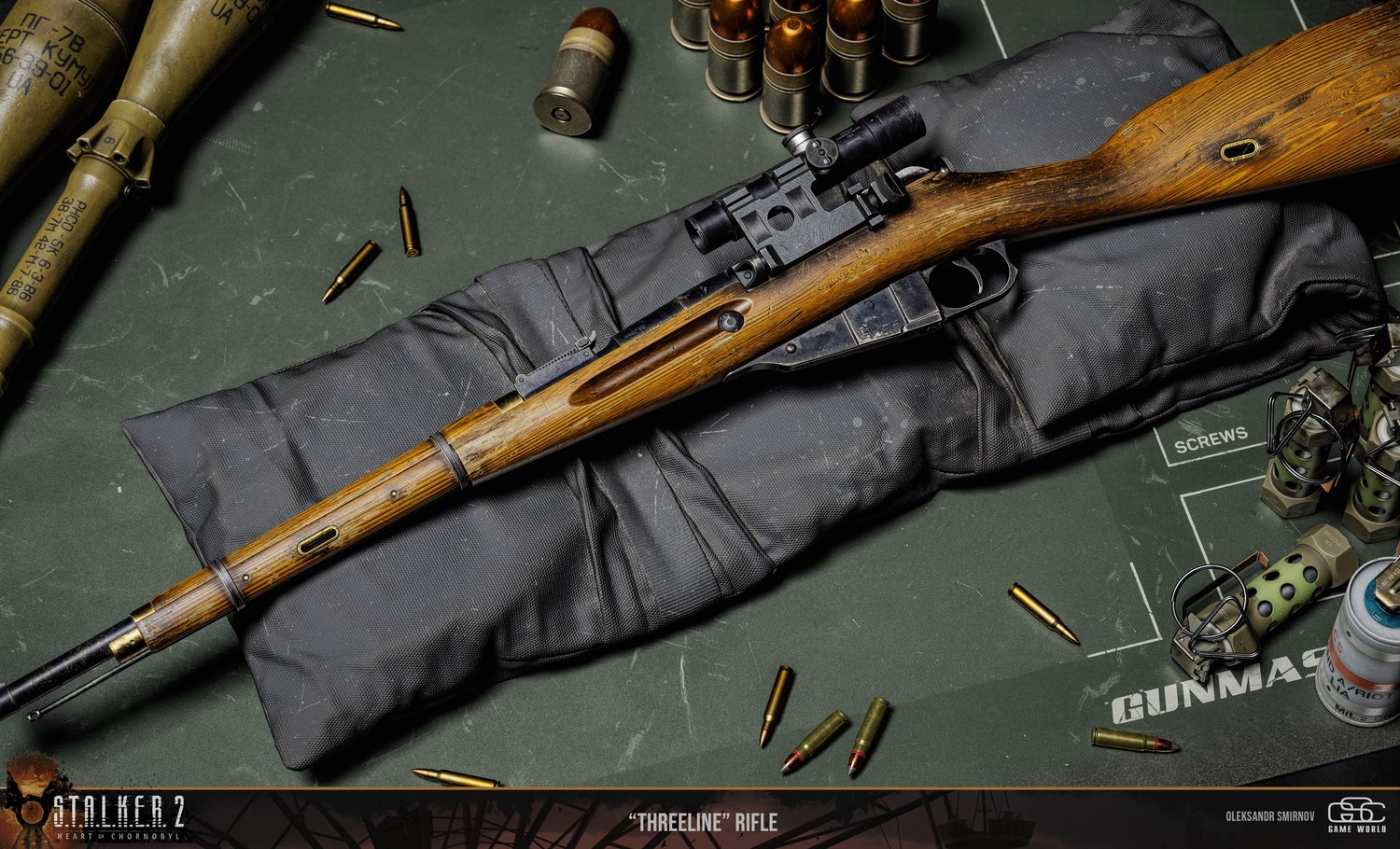 Artstation S.T.A.L.K.E.R. 2: Трёхлинейка