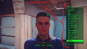 LooksMenu / Меню настройки персонажа (для Fallout 4) скриншот