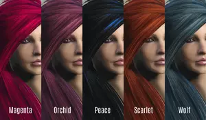 Коллекция красок для волос Зеллы / Zella's Hair Dye Collection скриншот