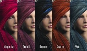 Коллекция красок для волос Зеллы / Zella's Hair Dye Collection скриншот
