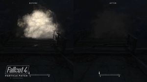 Fallout 4 Particle Patch - No More Glowing Objects скриншот