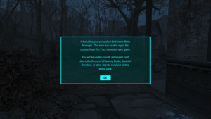Менеджер меню поселений | SMM - Settlement-Menu-Manager скриншот