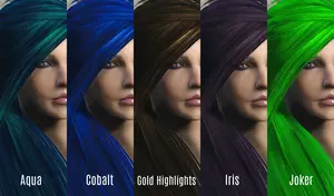 Коллекция красок для волос Зеллы / Zella's Hair Dye Collection скриншот