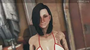 Причёски с физикой / KS Hairdos - Addon(s) with Physics скриншот